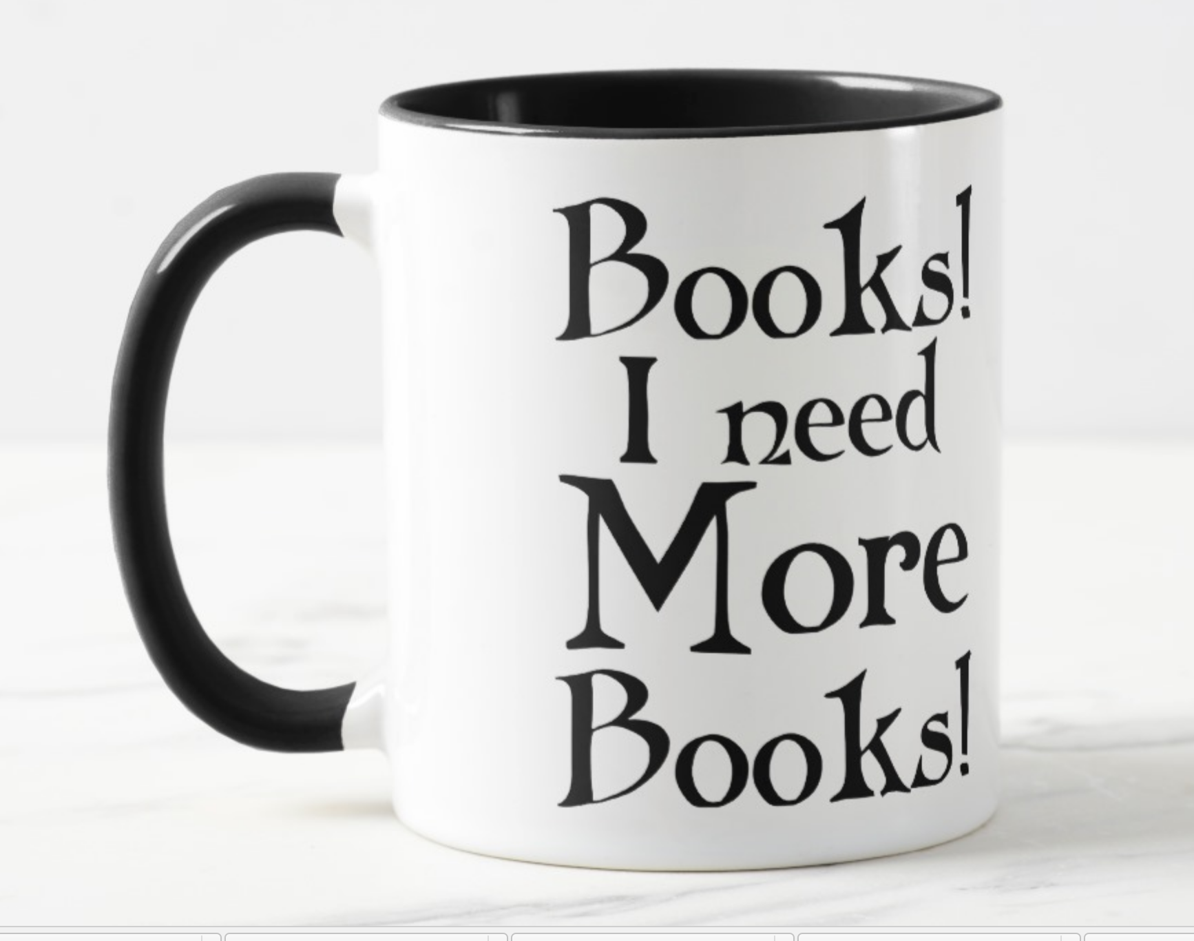 Need More Books! Mug